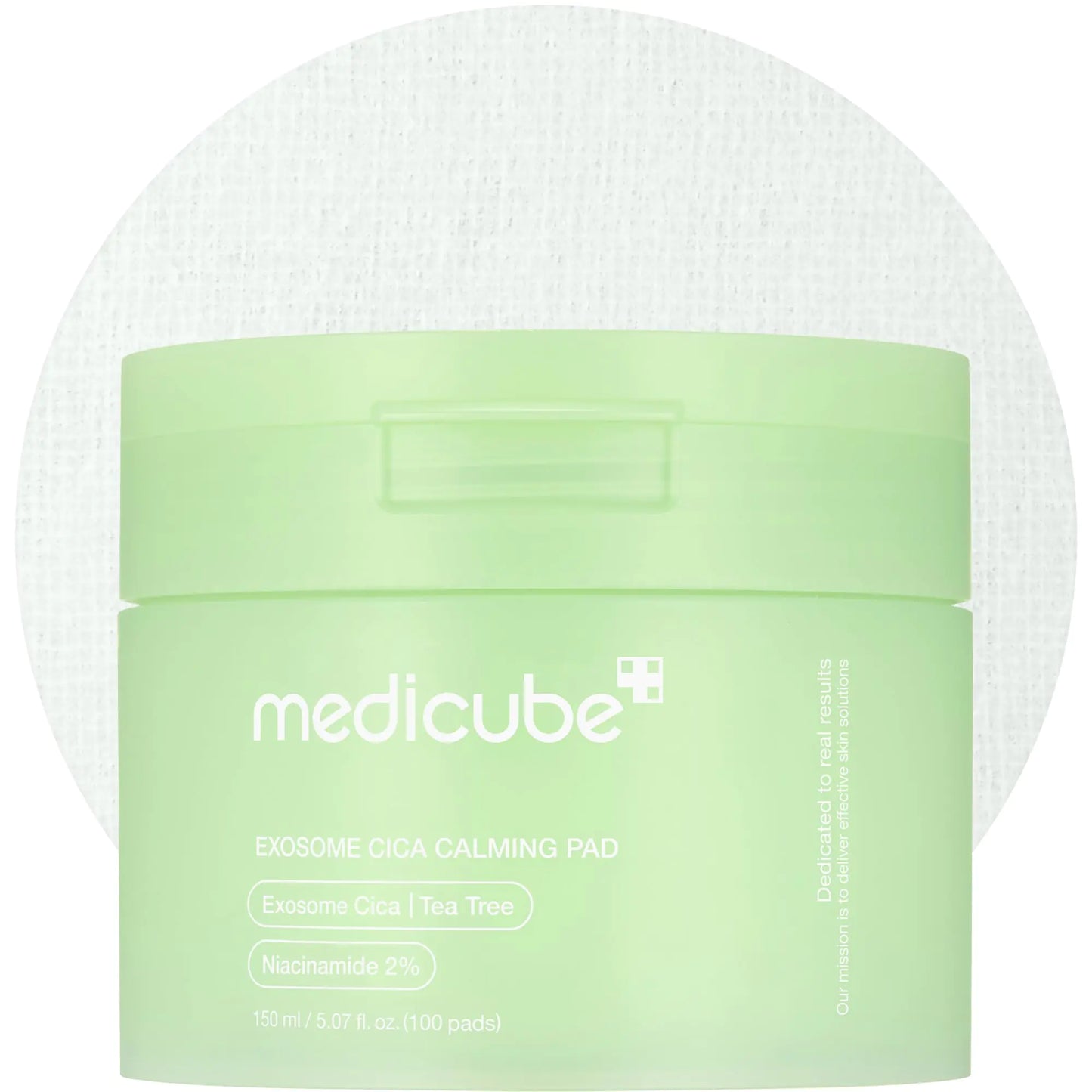 medicube Exosome CICA Tea Tree Calming Toner Pads for Sensitive Skin with Centella Asiatica Help Reduce Redness & breakouts. Low-irritating & Hydrating Daily Care Korean Skincare Vegan (100 Pads)