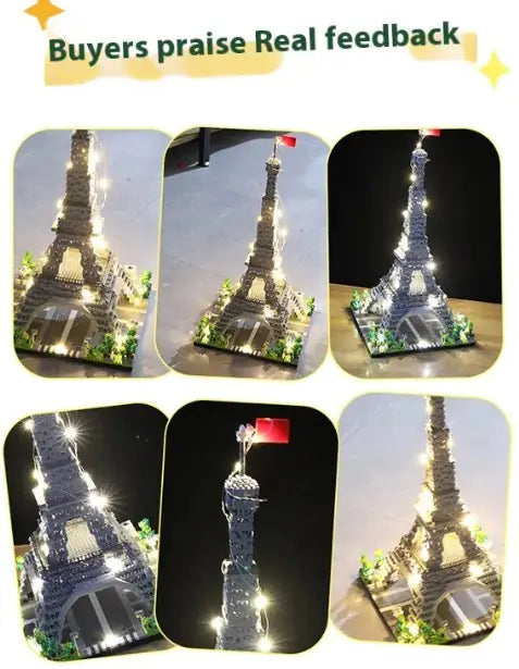 Paris Tower Building Blocks